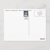 Carte Postale Nuit silencieuse en Suède (Dos)