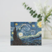 Carte Postale Nuit Van Gogh Starry (Debout devant)