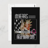 CARTE POSTALE "NUITS" (Devant / Derrière)