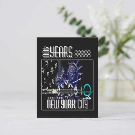 Carte Postale "NUITS" (Néon) (Debout devant)