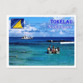Carte Postale Nukunonu - Tokelau - Vue sur la mer - (Devant)