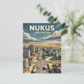 Carte Postale Nukus Ouzbékistan (Debout devant)