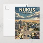 Carte Postale Nukus Ouzbékistan (Devant / Derrière)
