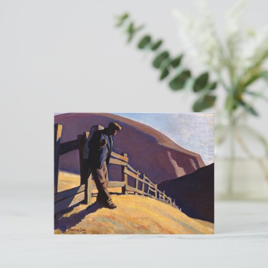 Carte Postale Nulle part où aller par Maynard Dixon (Debout devant)