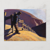 Carte Postale Nulle part où aller par Maynard Dixon (Devant)