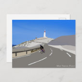 Carte postale numérique du Mont Ventoux (Devant / Derrière)