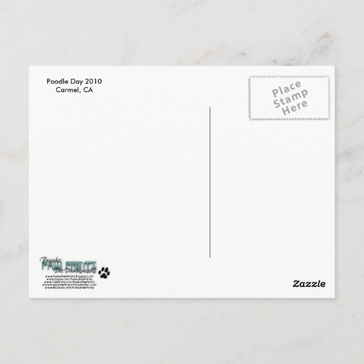 Carte Postale Numéro 1 (Dos)