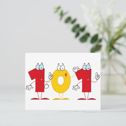 Carte Postale Numéro 101 (Debout devant)