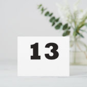 Carte Postale Numéro 13 ! (Debout devant)
