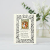 Carte Postale Numéro 138 de Sonnet par William Shakespeare (Debout devant)