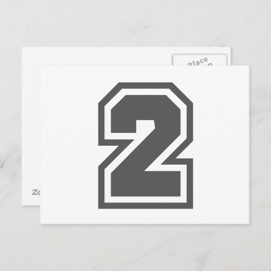 Carte Postale Numéro 2 (Devant / Derrière)