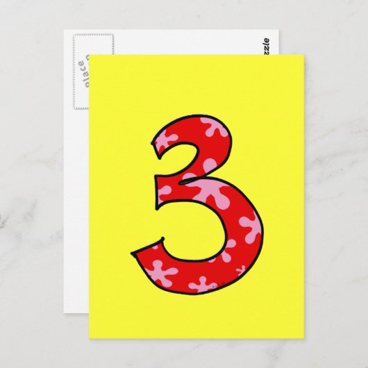 Carte Postale Numéro 3 (Devant / Derrière)