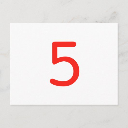 Carte Postale Numéro 5 (Devant)