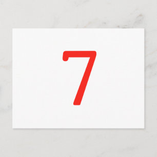 Carte Postale Numéro 7