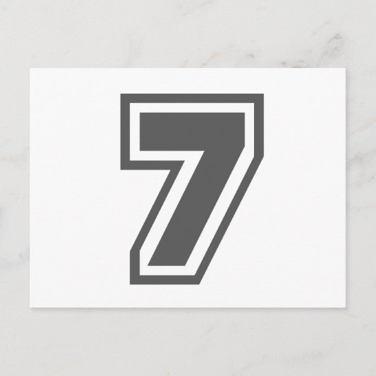 Carte Postale Numéro 7 (Devant)