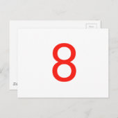 Carte Postale Numéro 8 (Devant / Derrière)