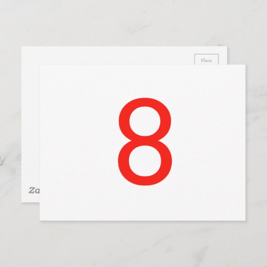 Carte Postale Numéro 8 (Devant / Derrière)