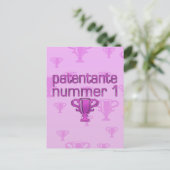 Carte Postale Numéro de brevet 1 (Debout devant)