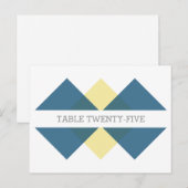 Carte postale Numéro de la table de triage géométr (Devant / Derrière)