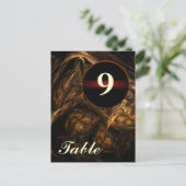 Carte postale Numéro de la table mère (Debout devant)