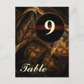 Carte postale Numéro de la table mère (Devant)