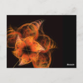 Carte postale Numéro de table Lightworks (Dos)