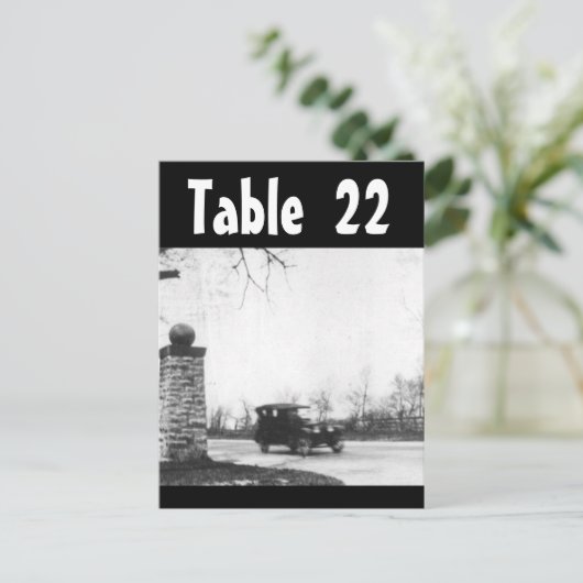 Carte Postale Numéro de tableau Années folles Années Réceptions  (Debout devant)