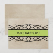 Carte postale Numéro de tableau de la frontière ve (Devant / Derrière)