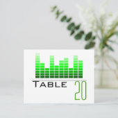 Carte postale Numéro de tableau de l'analyseur du  (Debout devant)