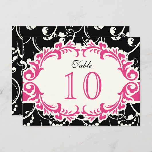 Carte Postale Numéro De Tableau Des Flèches (Frame (Devant / Derrière)