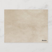 Carte postale Numéro de tableau des Lovebirds de f (Dos)