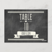 CARTE POSTALE NUMÉRO DE TABLEAU DU CLAVIER MODERNE (Dos)