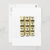 Carte Postale Numéro de téléphone (Devant / Derrière)