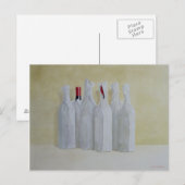 Carte Postale Numéro enveloppé de bouteilles les 2 années 1990 (Devant / Derrière)