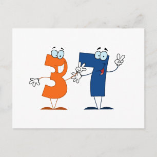 Carte Postale Numéro heureux 37