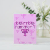 Carte Postale Numéro Tante 1 (Debout devant)