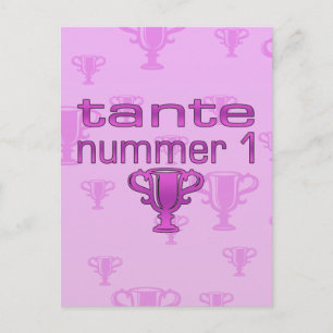 Carte Postale Numéro Tante 1