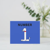 Carte Postale Numéro un chien (Debout devant)