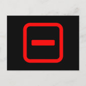 Carte Postale Numéro un japonais 一 【Ichi】 Kanji (Devant)