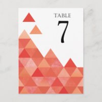 Numéros de tableau des triangles géométriques | co