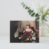 Carte Postale Nun donnant confort (Debout devant)