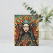 Carte Postale Nun papillon (Debout devant)