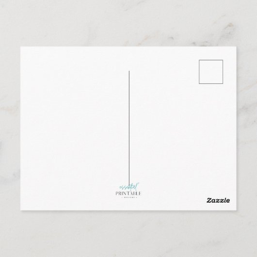 Carte Postale N'underestimez jamais la différence que vous faite (Dos)