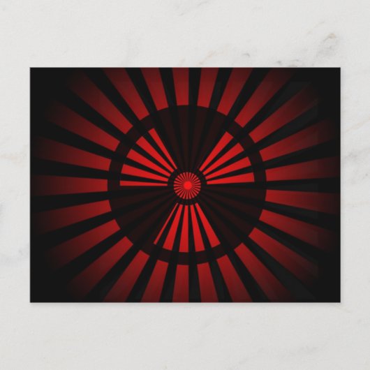 Carte Postale nuque rouge (Devant)