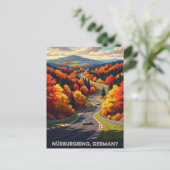 Carte Postale Nürburgring Allemagne Voyage (Debout devant)