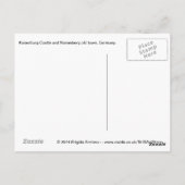 Carte postale Nuremberg (Dos)