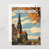 Carte Postale Nuremberg Allemagne (Devant / Derrière)