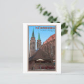 Carte Postale Nürnberg - Bratwursthäusle (Debout devant)