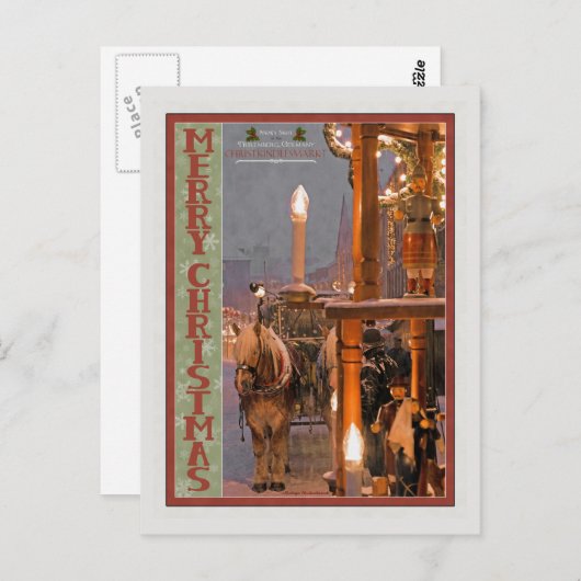 Carte Postale Nurnberg - Nuit neigeuse MC.jpg (Devant / Derrière)