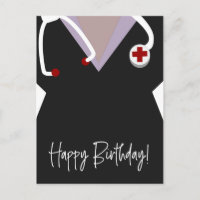 Nurse Doctor Vet Character Uniforme Anniversaire